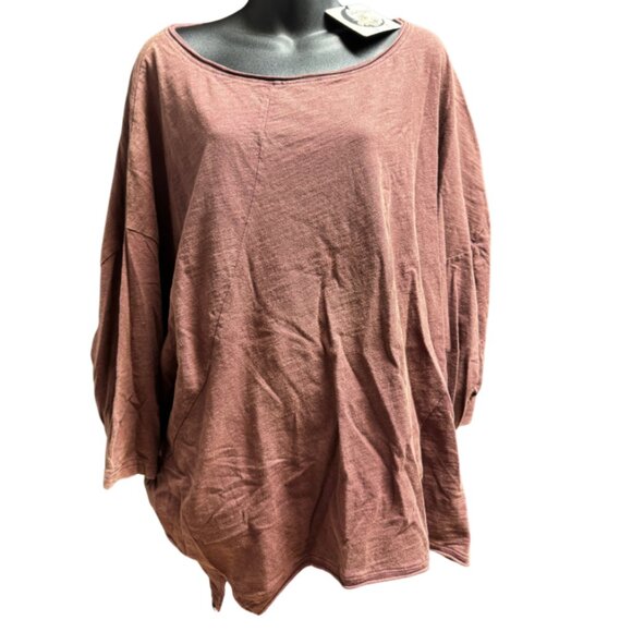 Jaded Gypsy NWT Sangria Be Free Top O/S - Picture 1 of 6